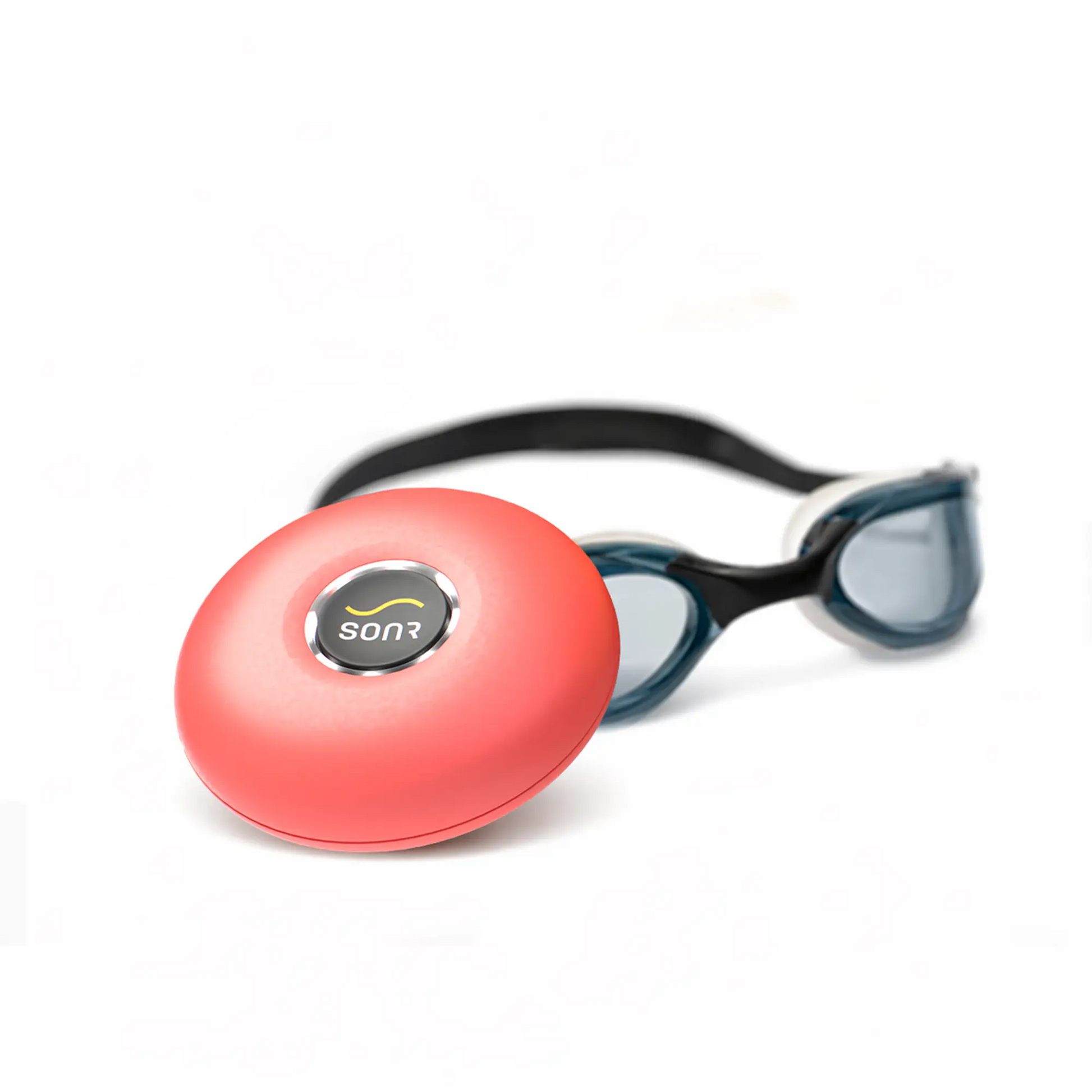 Pink SONR Music & Swim Googles bundle