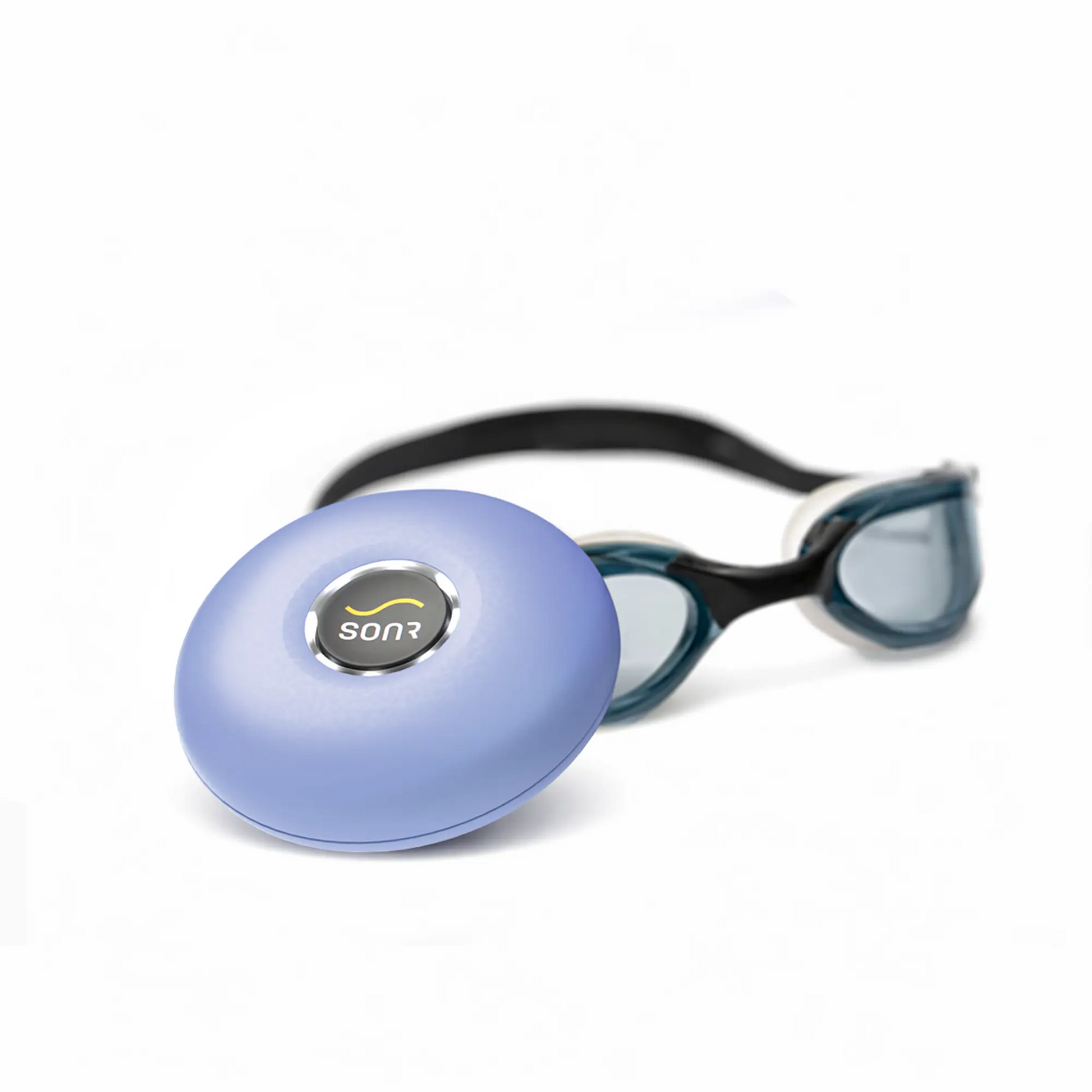 Blue SONR Music & Swim Googles bundle