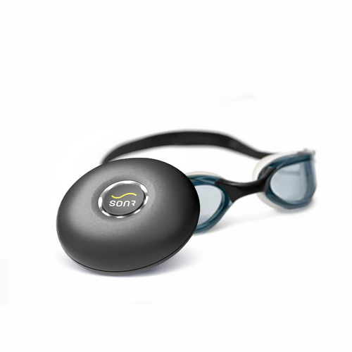 Black SONR Music & Swim Googles bundle