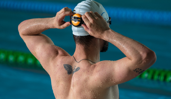 Pool Goggles Clip