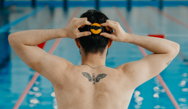 Pool Goggles Clip