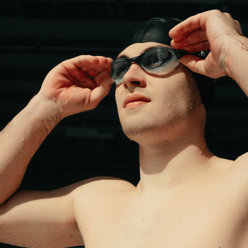 Black SONR Music & Swim Googles bundle - SONR Music